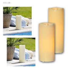 große LED AUßen-Kerzen
