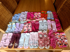 Konvolut Sockenpaket 31/34 Mädchen Tiere, Herzchen, Weihnachten 