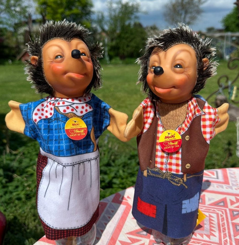 Steif handpuppenpaar mecki - steif,