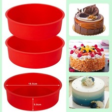 2X Silikon Kuchen Backform