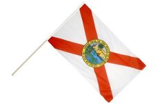 Stockflagge Stockfahne USA Florida 60x90cm Fahne Flagge mit Stock
