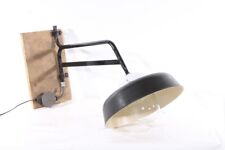 alte Lampe mit Ausleger Hofleuchte Außenlampe Schirm Bakelit 40cm Ø Außenleuchte