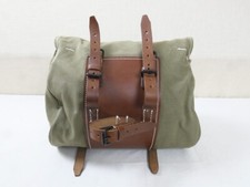 Wehrmacht Dienstfahrrad Lenker Tasche Zeltbahn Ausrüstung Decke Truppenfahrrad