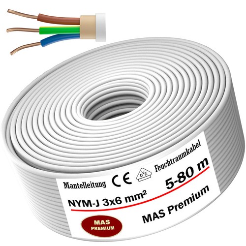80m feuchtraumkabel - 5-80m,
