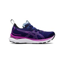 Asics Gel-Cumulus 24 MK Dive Blue/Orchid Blau Lila Laufschuhe Running Outdoor