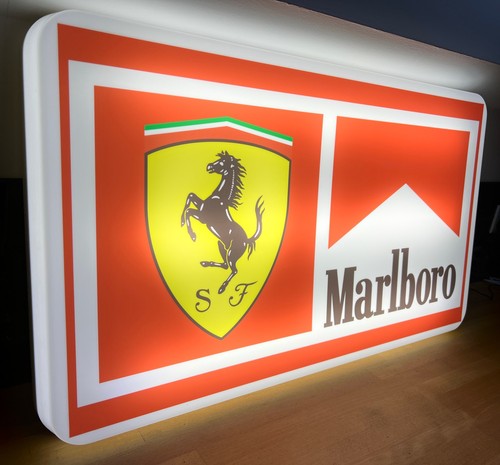 Ferarri marlboro großes led - ferarri,