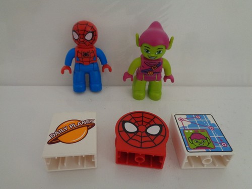 Duplo spider man und grüner - und,