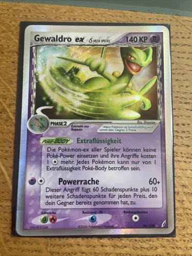Pokémon karte gewaldro - pokémon,