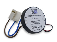 USB Unterputz Netzteil 600mA, zur Stromversorgung von Tablet Buchse UP CON1201