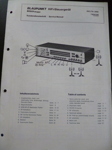 Original service manual - service,
