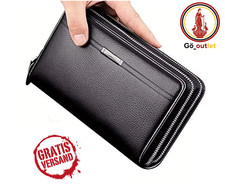Herren Clutch Geldbörse Lang