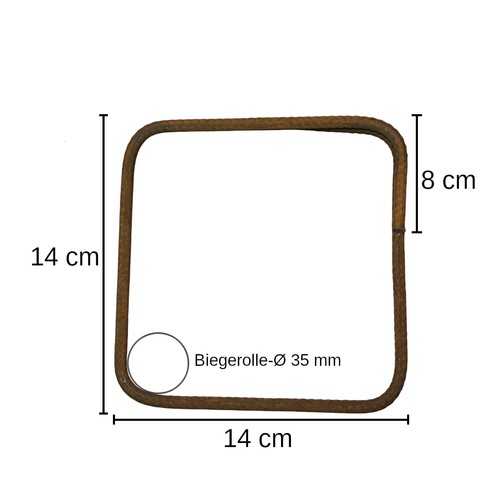 Betonstahl bügel 14 - Ø, 8