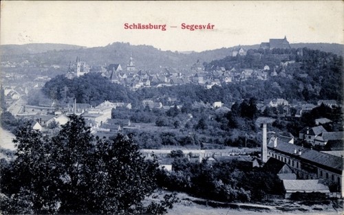 Sighișoara schäßburg - ak,