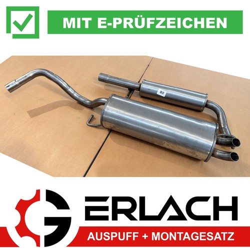 Edelstahl auspuffanlage für - edelstahl,