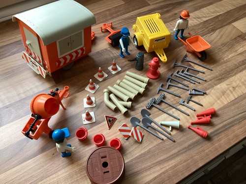 Playmobil baustellen retro - playmobil,
