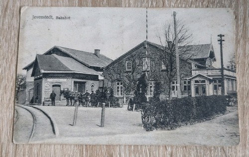 Jevenstedt bahnhof - ak, jevenstedt,
