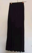 Mango Maxi mit Mini-Rock Gr.36, 2x Schlitzen Vorne, schwarz