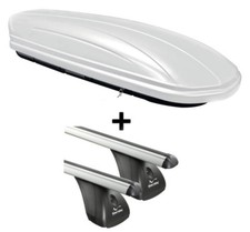 Dachbox MAA460L weiß+Alu