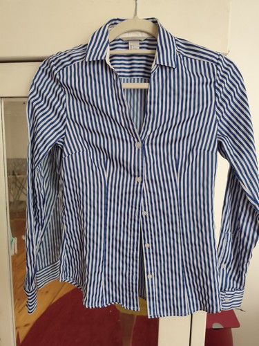 Damen bluse blau - h&m,