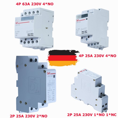 Installationsschütz 230v 25a - installationsschütz,