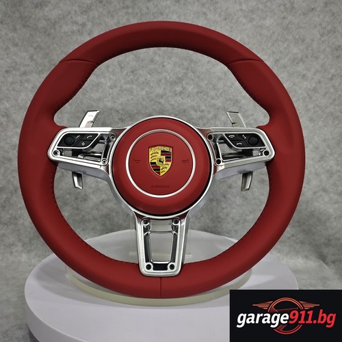 Volante pelle porsche - pelle,