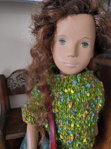 Sasha doll rerooted - doll,