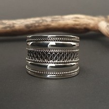 Bali Silberring 925er Silber