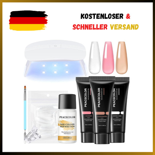 Nagelset poly gel starterset - nagelset,