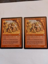 2x Goblin Warchief - Magic the