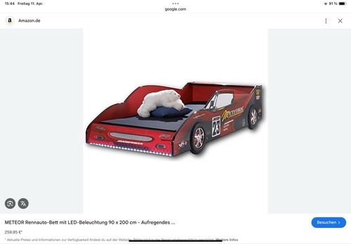 Rennautobett kinderbett mit - rennautobett,