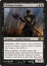 Lifebane Zombie ~ Magic 2014 [ Excellent ] [ Magic MTG ]