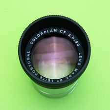 Leitz Colorplan CF 90mm F2.5 Diaprojektor Objektivdurchmesser mit Frontobjekt...