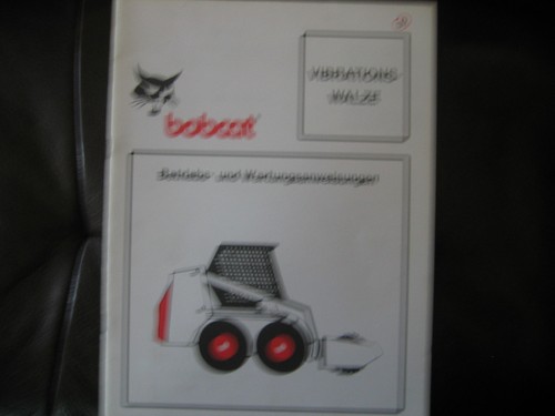 Betriebsanleitung bobcat - betriebsanleitung,