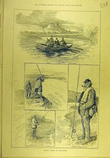 Original alter antiker Druck