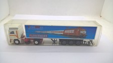 Albedo Volvo F12 Koffer-Sattelzug weiß blau FLEISCHMANN InterCity (73)