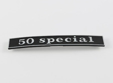 Vespa Schriftzug/Emblem "Vespa 50 Special"  Heck/Rahmen  V50 Special