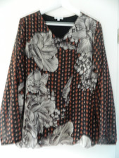 GINA  LAURA   tolle  BLUSE    GR. L   HERBSTFARBEN