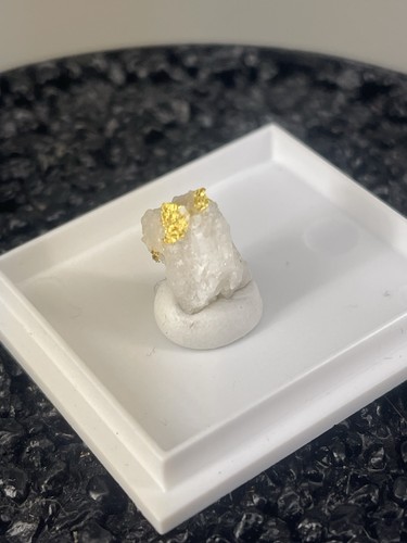 Gold stufe auf quarz italien - gold,
