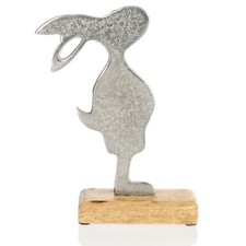 Deko-Hase aus Metall mit
