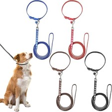 4 Stück Welpenhalsbänder mit Leine Set Hundehalsband und Leine Verstellbares H