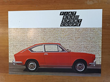 Prospekt Fiat 850 sport coupe