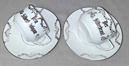 Silberhochzeit tasse - silberhochzeit,