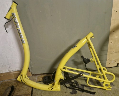 Condor fahrradrahmen gelb - condor,