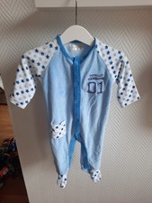 weicher Strampler mit Fuß ♡ Baby Jungs ♡ Größe 68 ♡ Nicki Qualität 