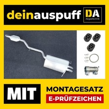 Endschalldämpfer für