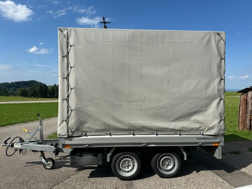 Anhänger humbaur rückwärts - anhänger, rückwärts-
