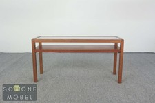 Konsolentisch Beistelltisch Vintage Konsole Retro Tisch Glastisch Table