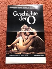 Geschichte der O Kinoplakat Poster ca. 29,5x47,5cm, Just Jaeckin, Corinne Clery
