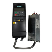 Gebraucht Siemens MICROMASTER 420 6SE6420-2UD17-5AA1 + Siemens MICROMASTER 4 EMC