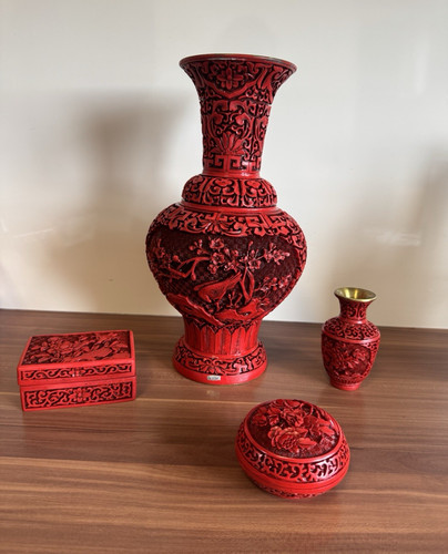 Vase set mit - set, &